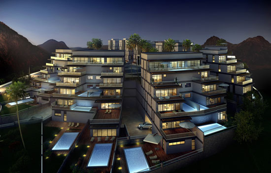 Vue du projet Pisgat Eilat