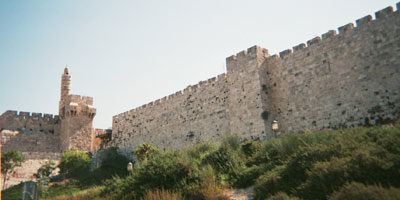Les murailles de Jérusalem 