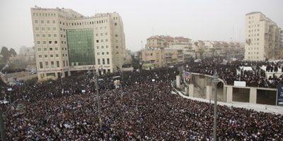 Rassemblement de 600.000 personnes fidèles à la Torah