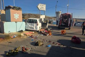 Un réserviste de Tsahal grièvement blessé lors d'une attaque à la voiture-bélier près de Modi'in